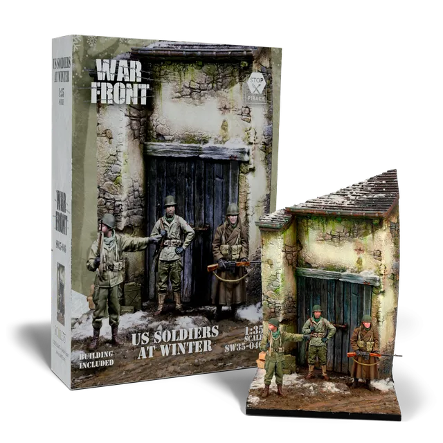 Scale75 US Soldiers at Winter figurka 1/35 resinová