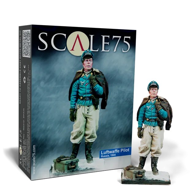 Scale75 Luftwaffe Pilot figurka resin nenabarvená