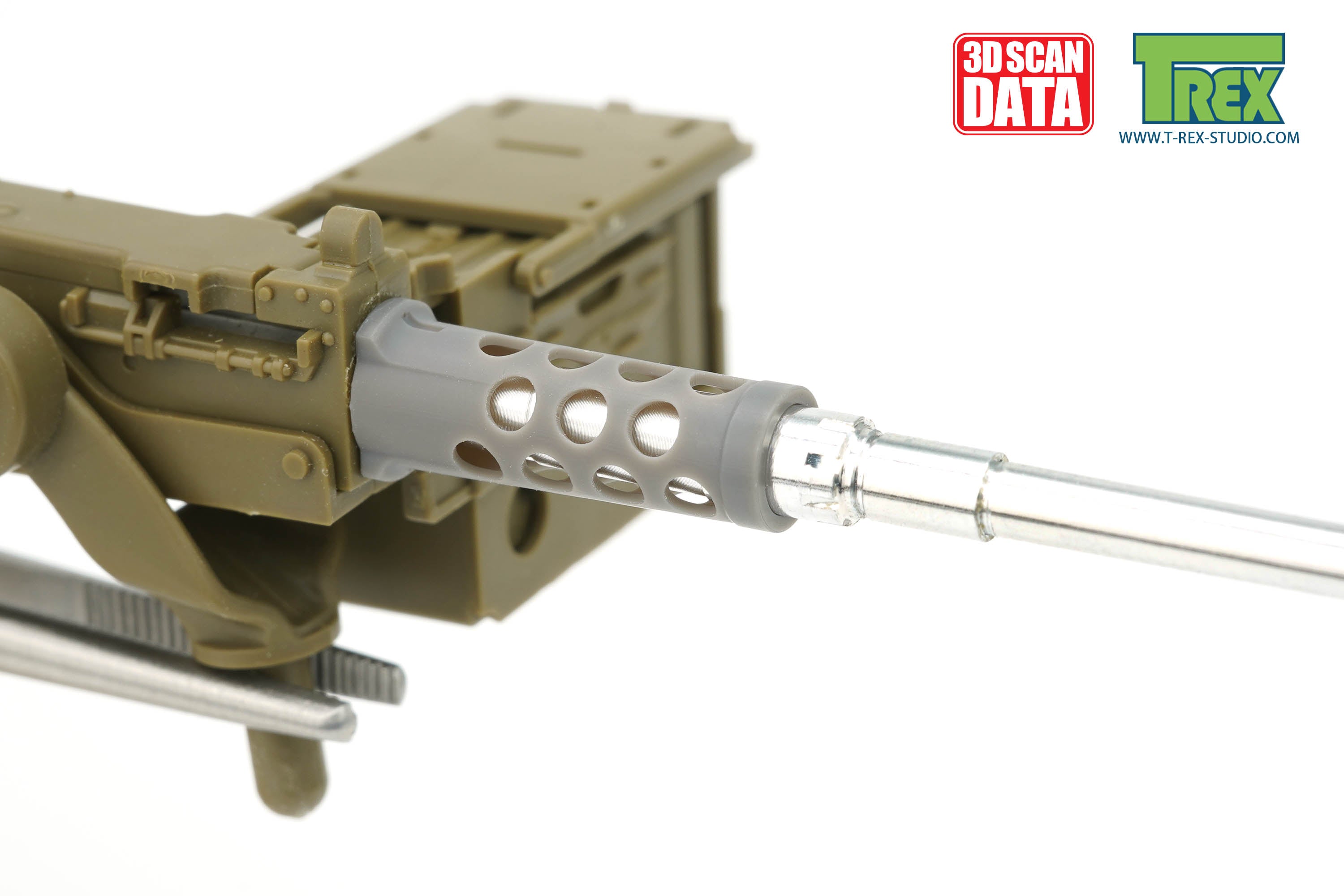 T-Rex Studio TR16064 hlaveň 1/16 M2HB/QCB 50CAL