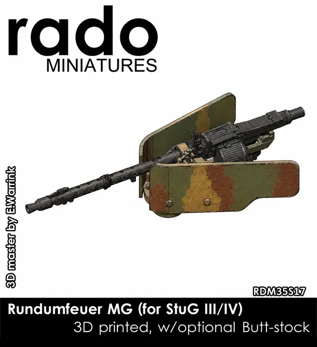 Rado Miniatures RDM35S17 doplněk StuG III/IV 1/35