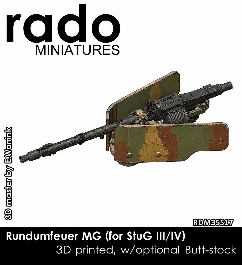 Rado Miniatures RDM35S17 doplněk StuG III/IV 1/35