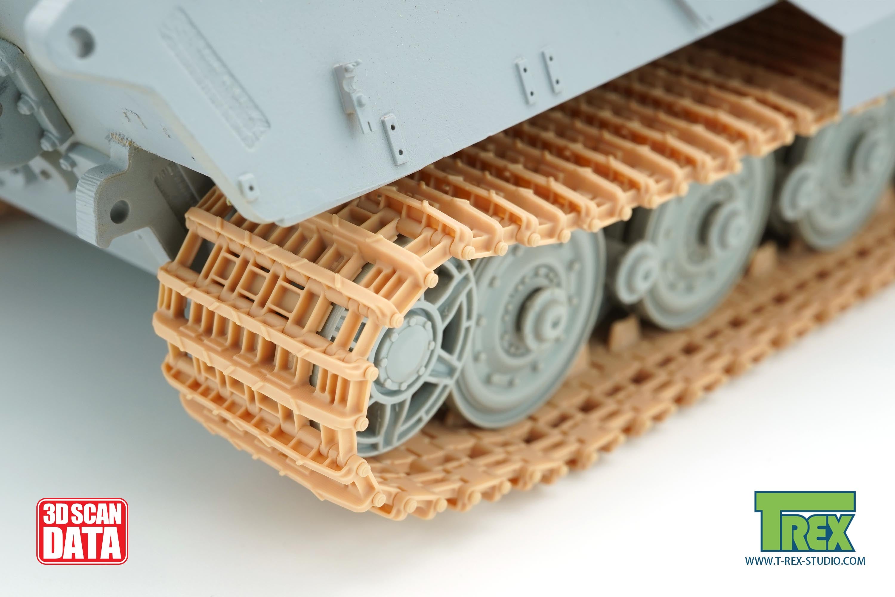 T-Rex Studio King Tiger Tracks Initial Pattern 2 pásy 1/35