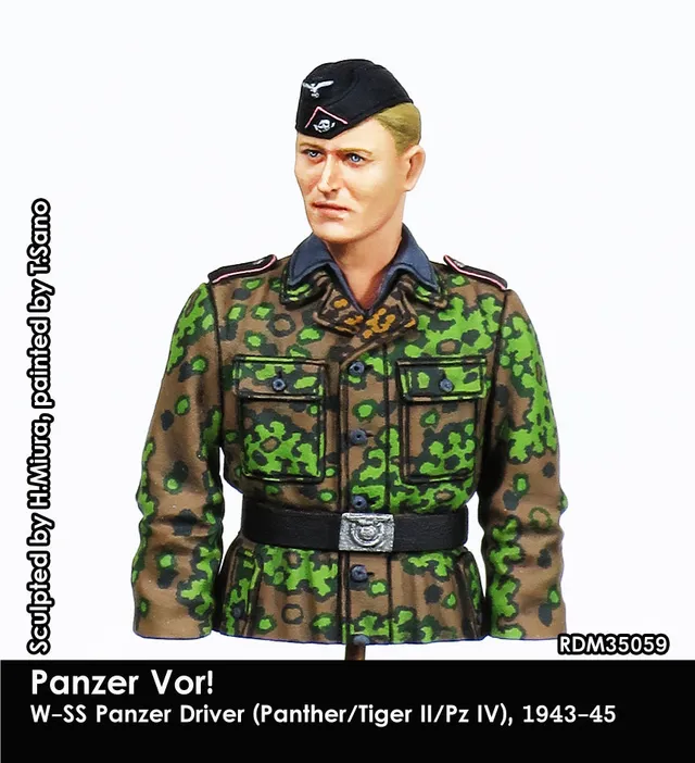 Rado Miniatures RDM35059 poloviční figurka 1/35 tankista