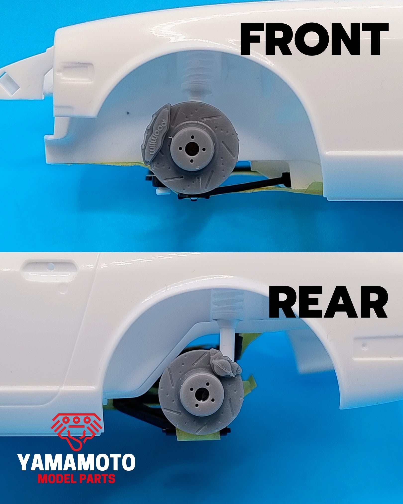 Yamamoto Nissan 240Z Brake Kit brzdy 1/24 bez obtisků
