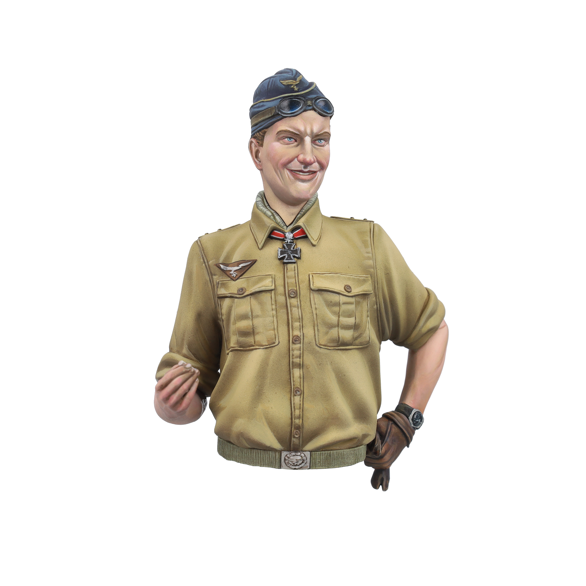Scale75 Warfront Hans-Joachim Marseille busta nenabarvená