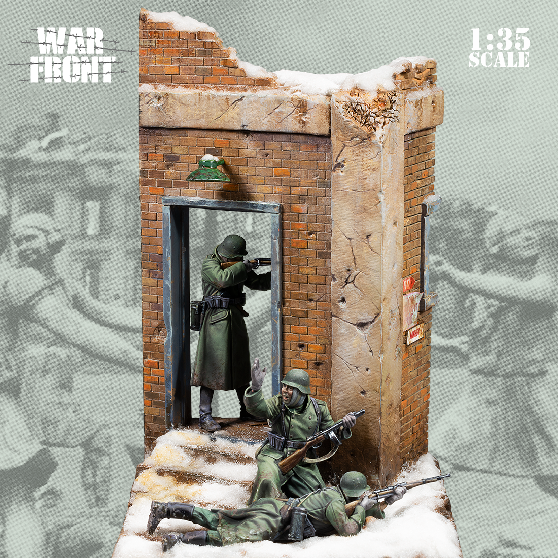 Scale75 Kessel Stalingrad 1942 figurka 1/35 resin nenabarvená
