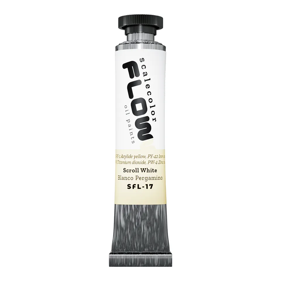 Scale75 Scroll White olejová barva 20 ml