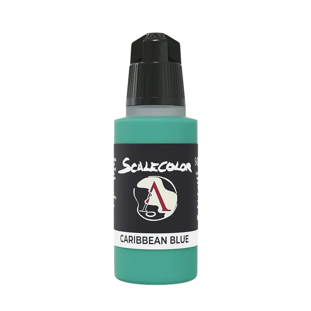 Scale75 Caribbean Blue akrylová barva 17 ml matná