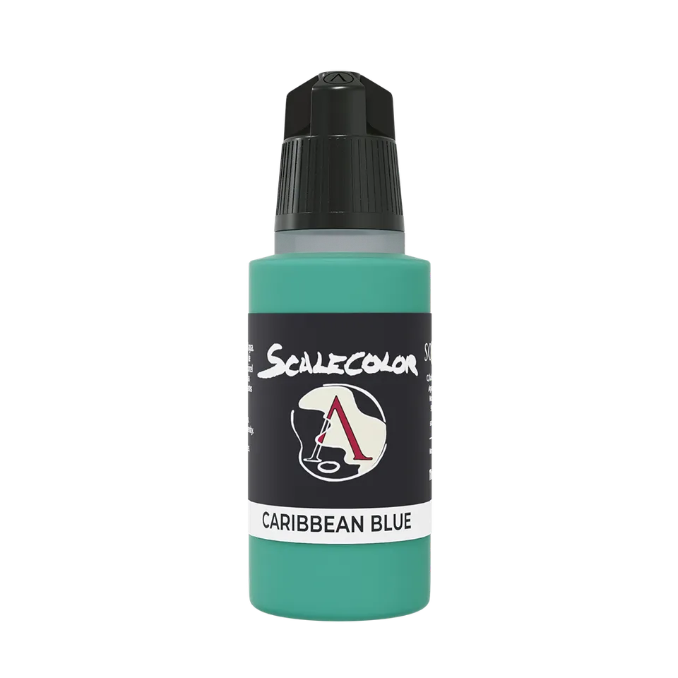 Scale75 Caribbean Blue akrylová barva 17 ml matná
