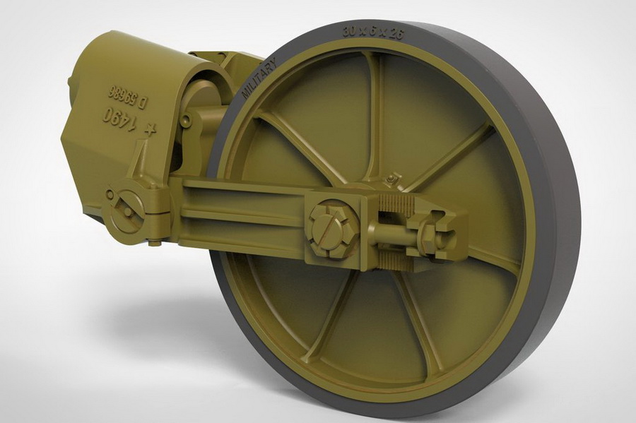Fury Models F35011 napínací kola M5A1/M8 pozdní 1:35