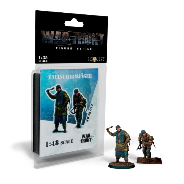 Scale75 Warfront Fallschirmjäger figurka 1/48 nenabarvená