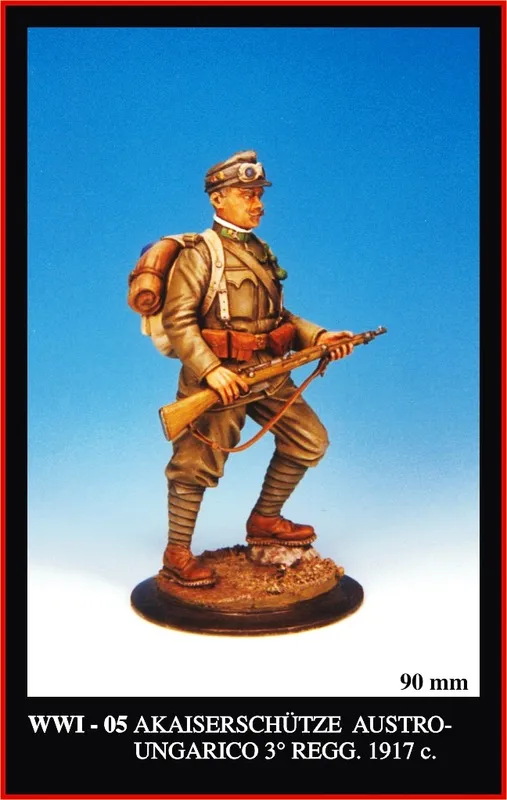 Friulmodel WWI-05 Kaiserschütze figurka 1917 3. pluk