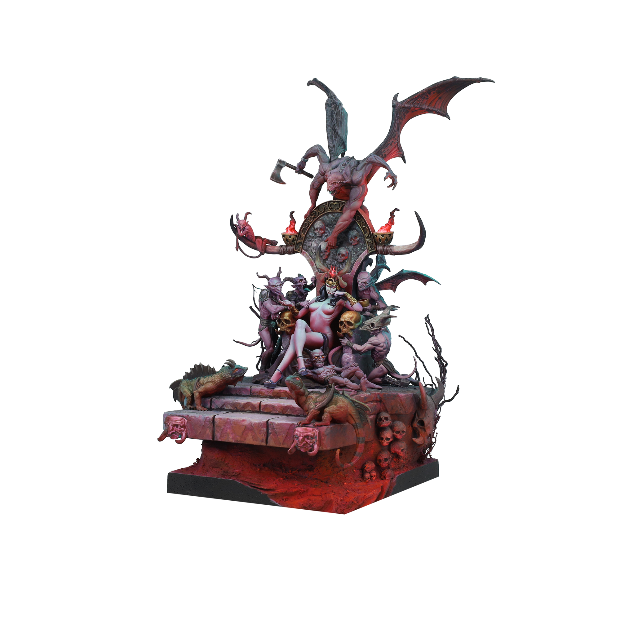 Scale75 Aeternum Regina figurka 75mm nenabarvená resin
