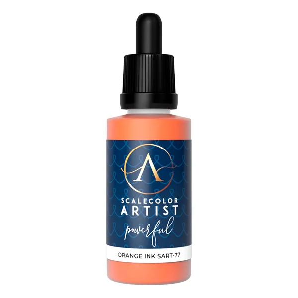 Scale75 Artist Orange Ink oranžová inkoustová barva 20ml