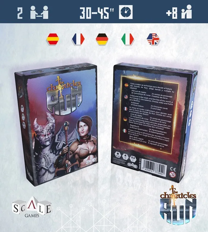 Scale75 The Chronicles of Run karetní hra Chaos vs Order