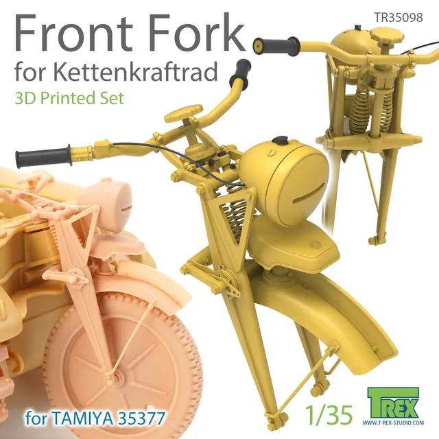 T-Rex Studio TR35098 přední vidlice Kettenkrad 1/35