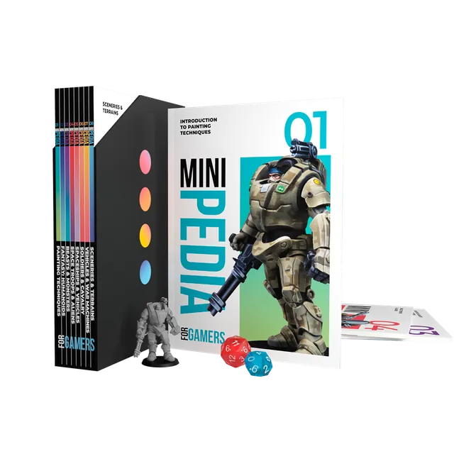 Scale75 Minipedia for Gamers kniha English malování