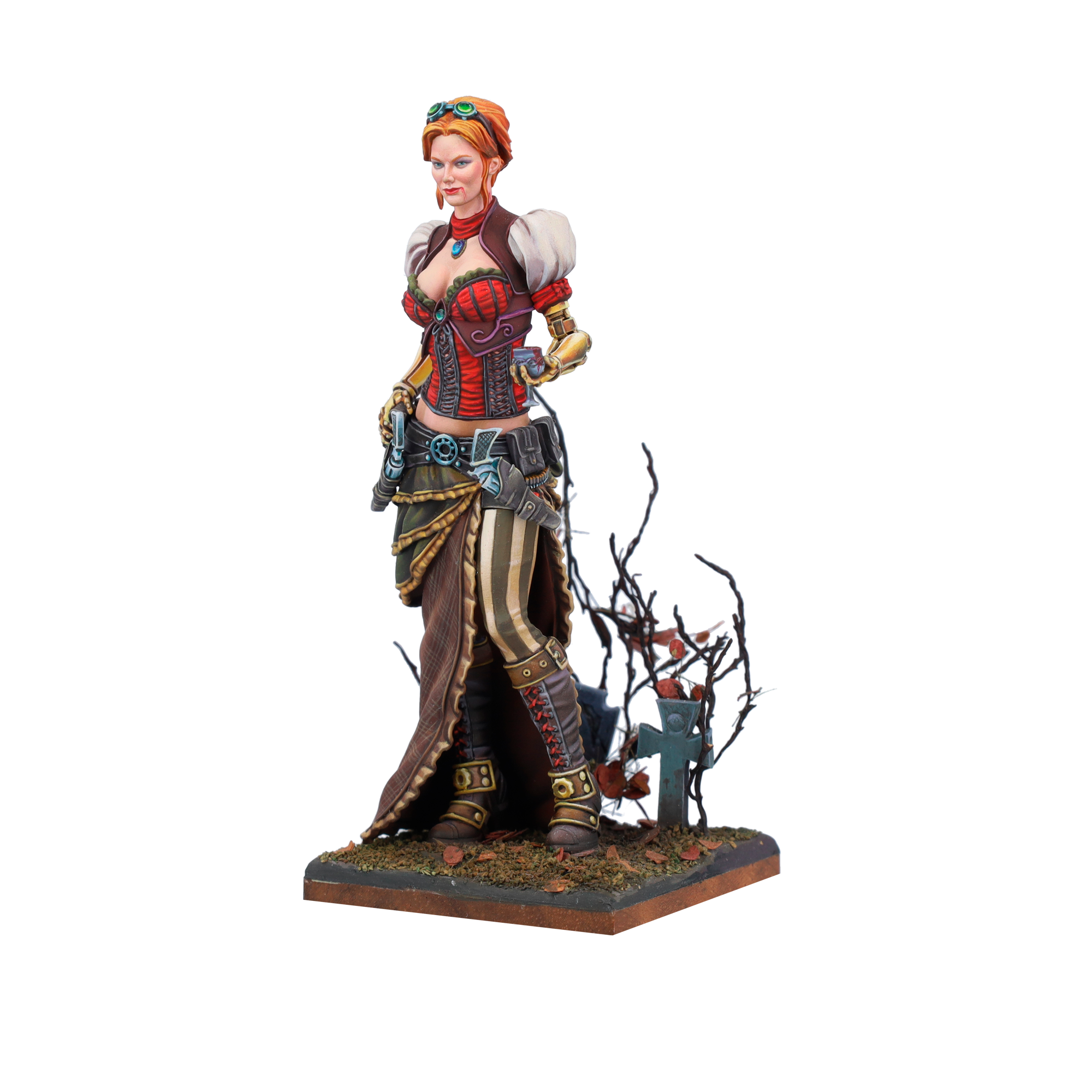 Scale75 Steam Wars Lady Valerious figurka 75 mm nenabarvená