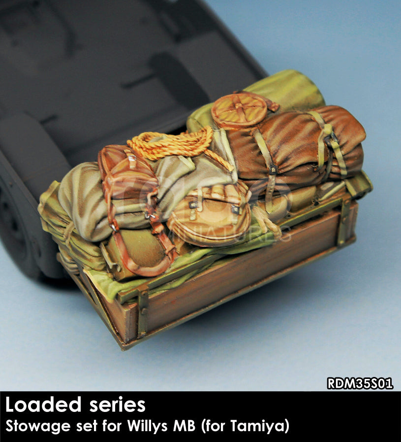 Rado Miniatures RDM35S01 resinová výstroj 1/35 na Willys Jeep