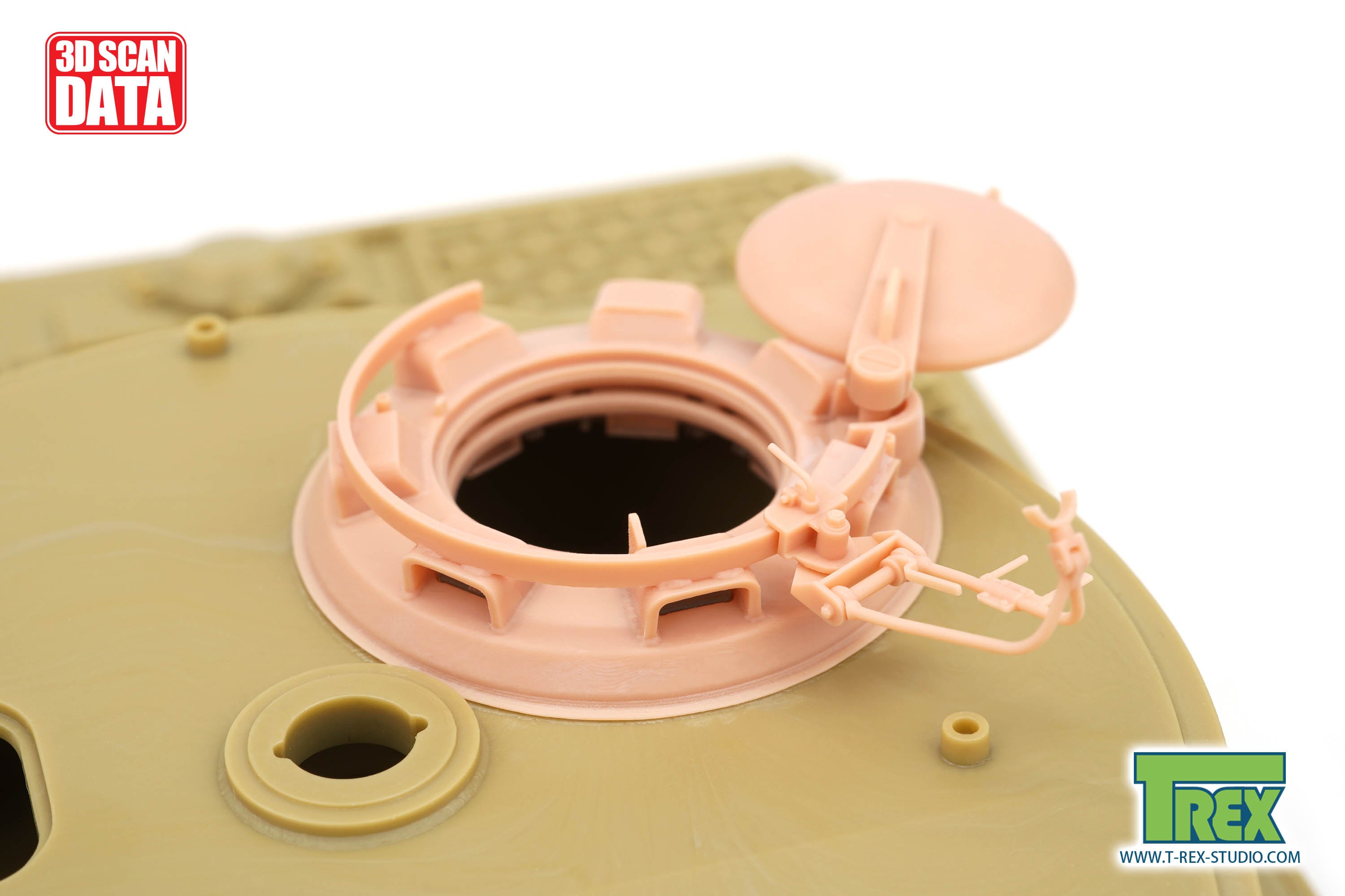 T-Rex Studio TR35150 kupole 1/35 Tiger I early s čirými díly