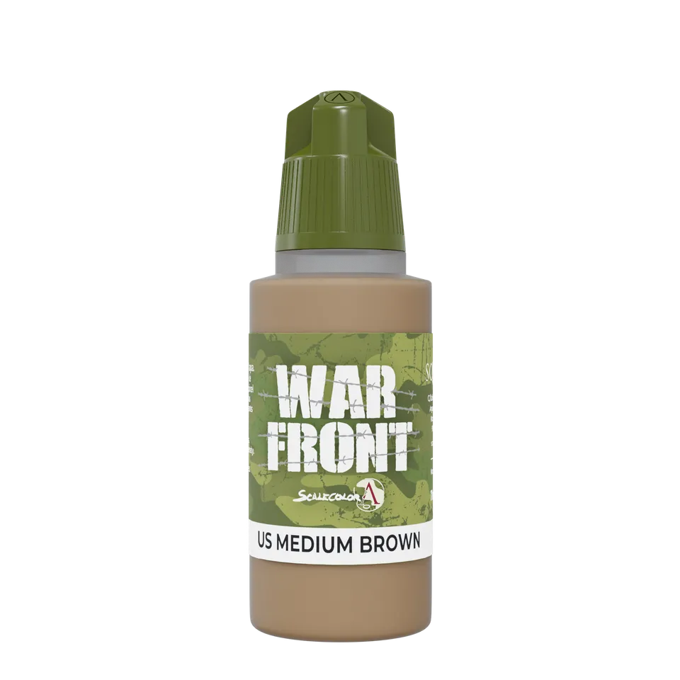 Scale75 Warfront US Medium Brown barva 17 ml