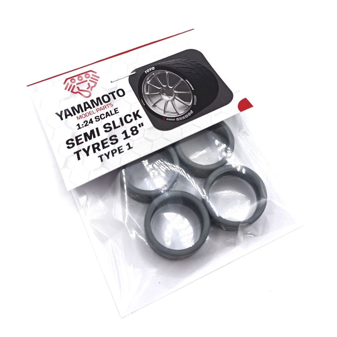 Yamamoto Semi Slick Tyres 18 Type 1 pneumatiky