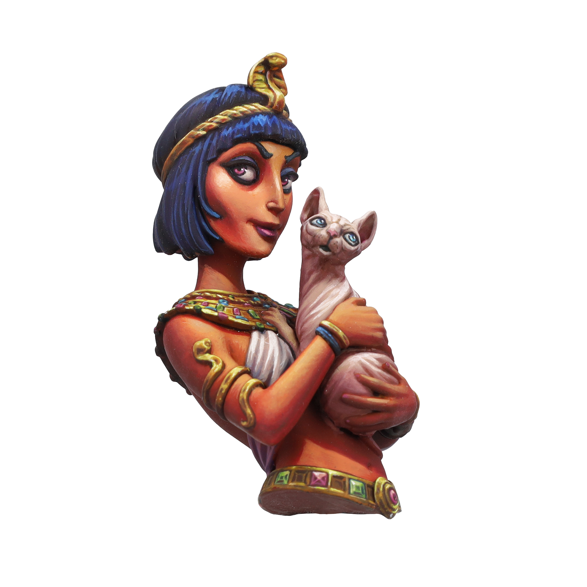 Scale75 Queen of the Nile busta 1/12 nenabarvená