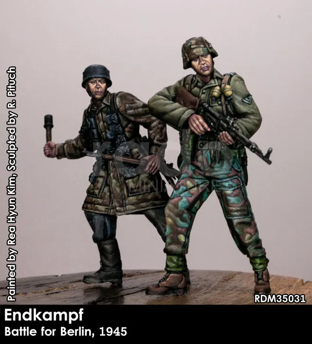Rado Miniatures RDM35031 resinové figurky 1/35 sada 2 kusy