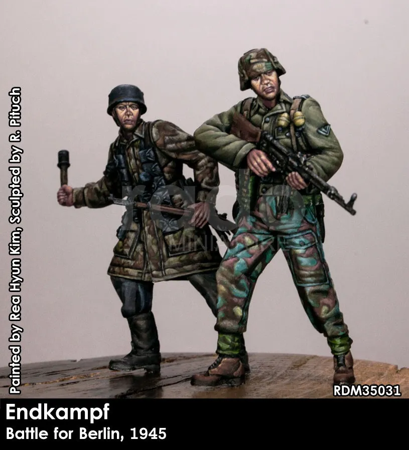 Rado Miniatures RDM35031 resinové figurky 1/35 sada 2 kusy