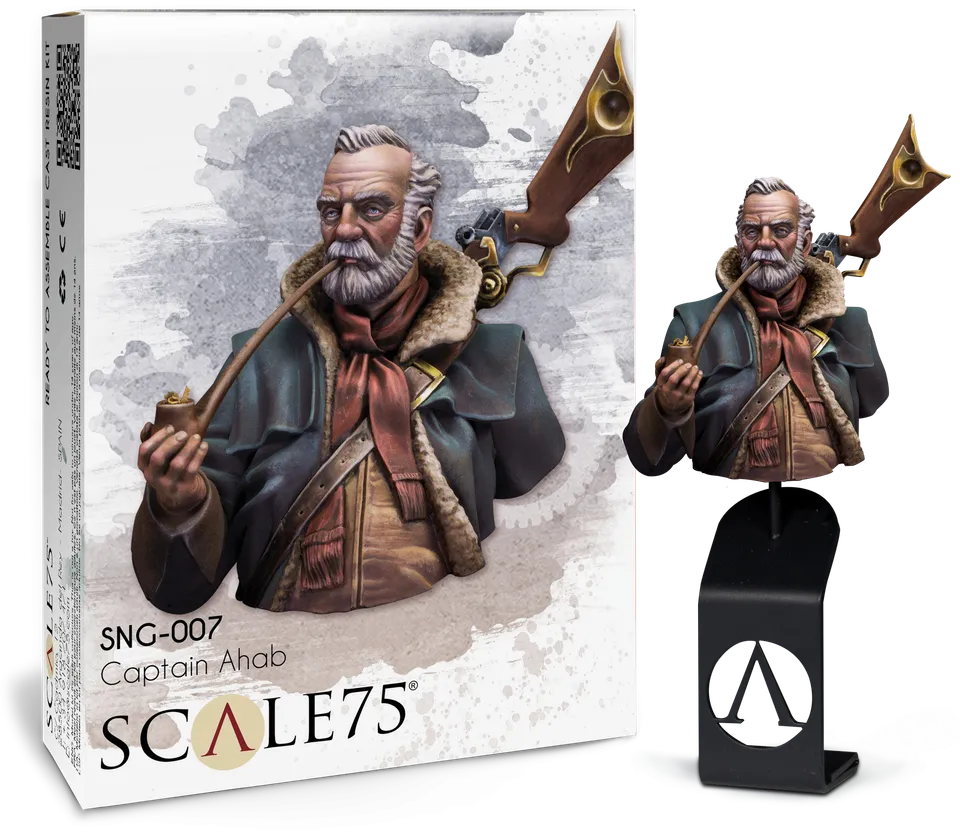 Scale75 Naughty Gears Captain Ahab figurka 1/10