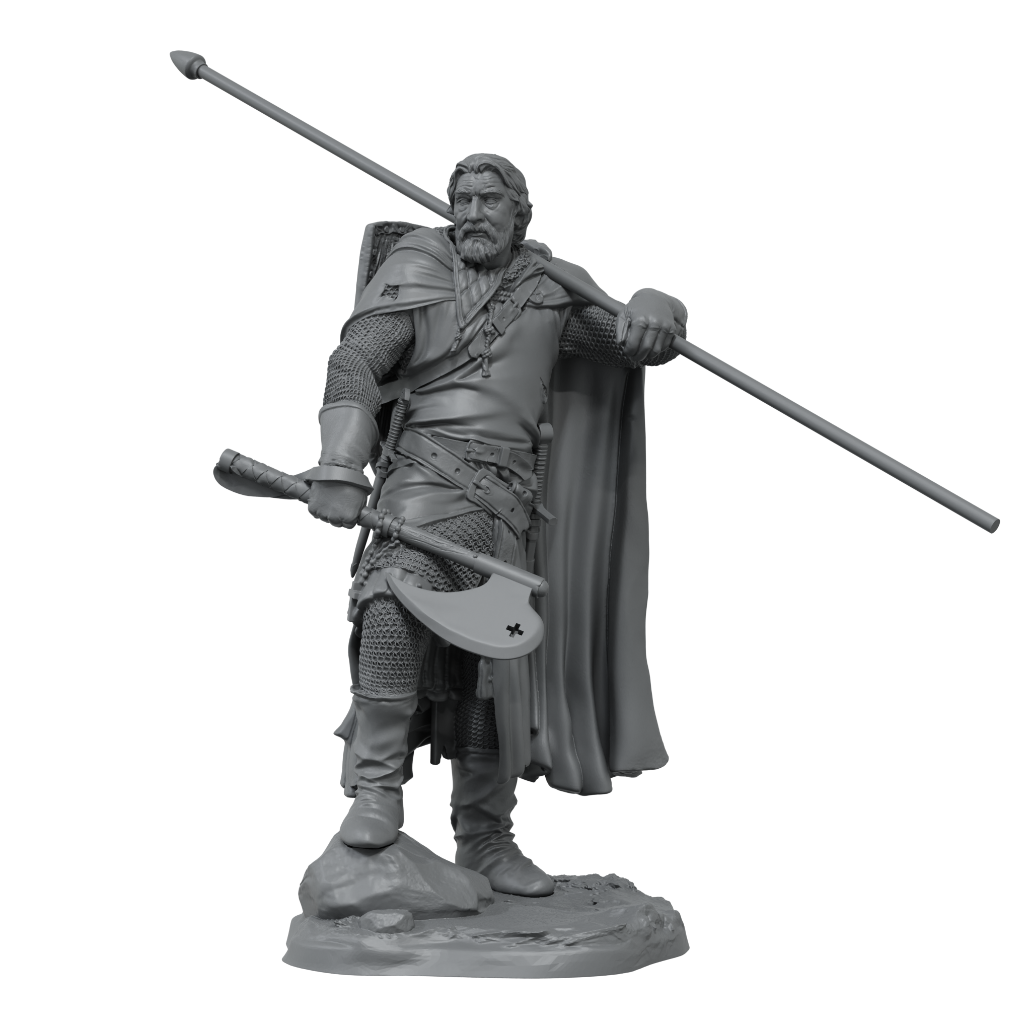 Scale75 Knight of the Cross figurka středověk nenabarvená