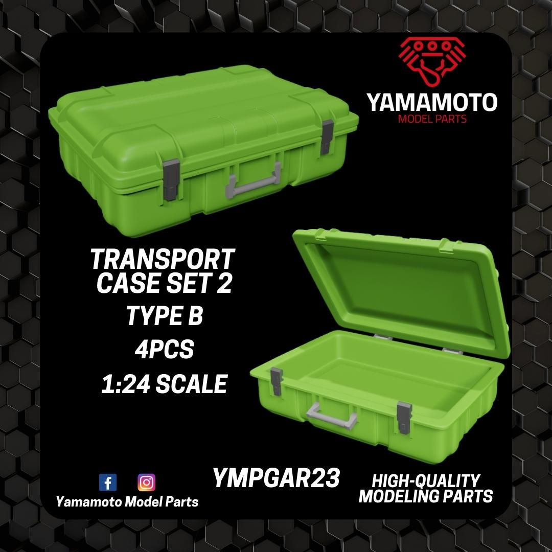 Yamamoto Model Parts Transport Case Set 2 přepravky 3D tisk