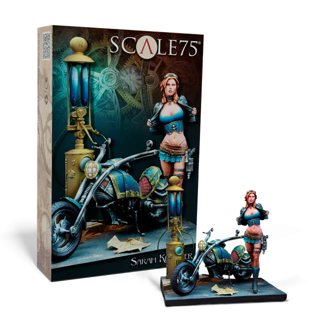Scale75 Steam Wars Sarah Kilmister figura 75 mm nenalakovaná