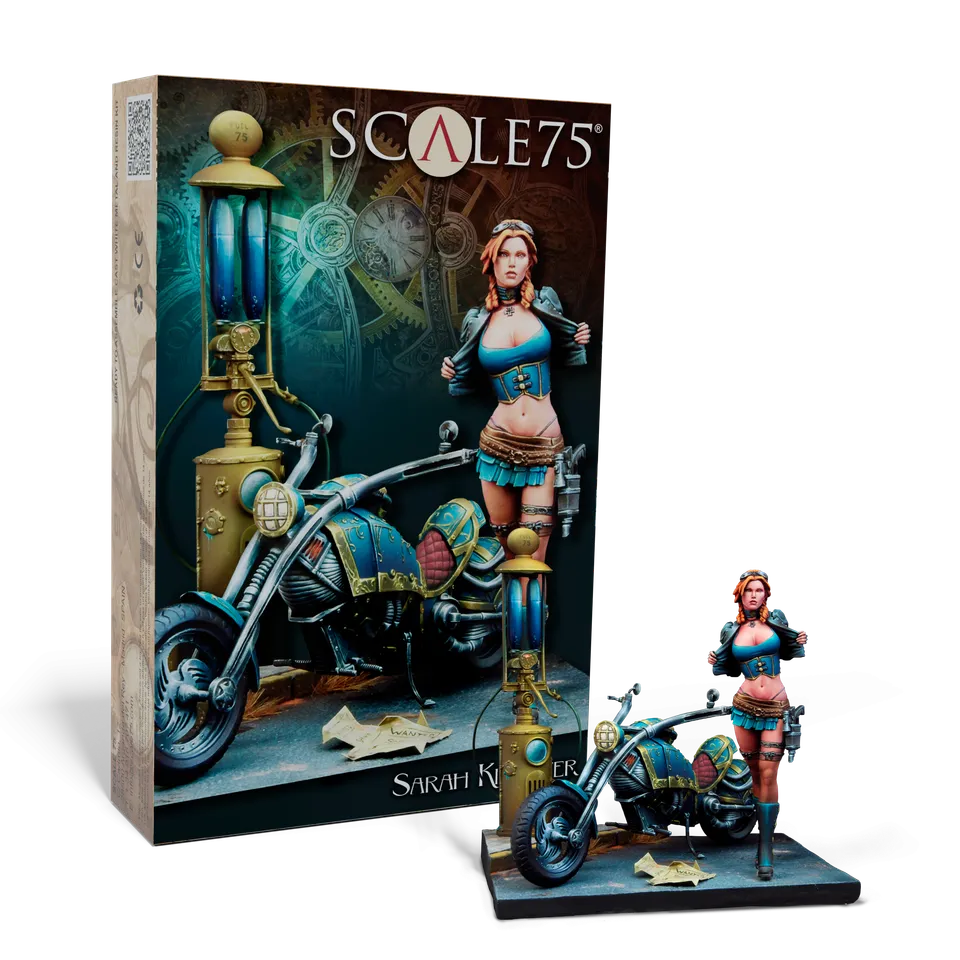 Scale75 Steam Wars Sarah Kilmister figura 75 mm nenalakovaná