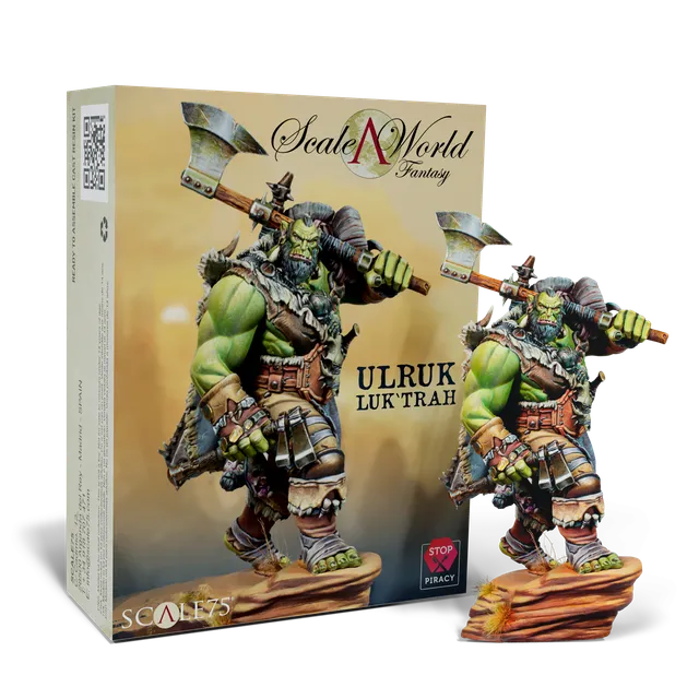 Scale75 Ulruk Luk'Trah fantasy figurka 75 mm nemalovaná