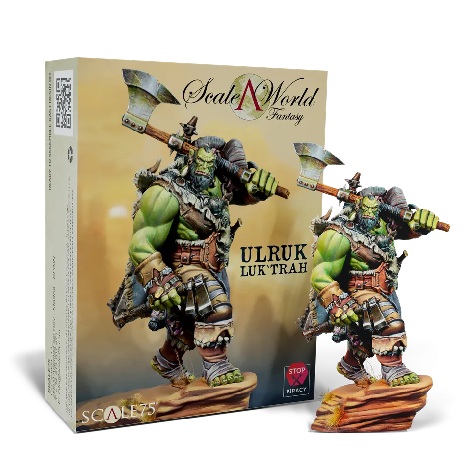 Scale75 Ulruk Luk'Trah fantasy figurka 75 mm nemalovaná