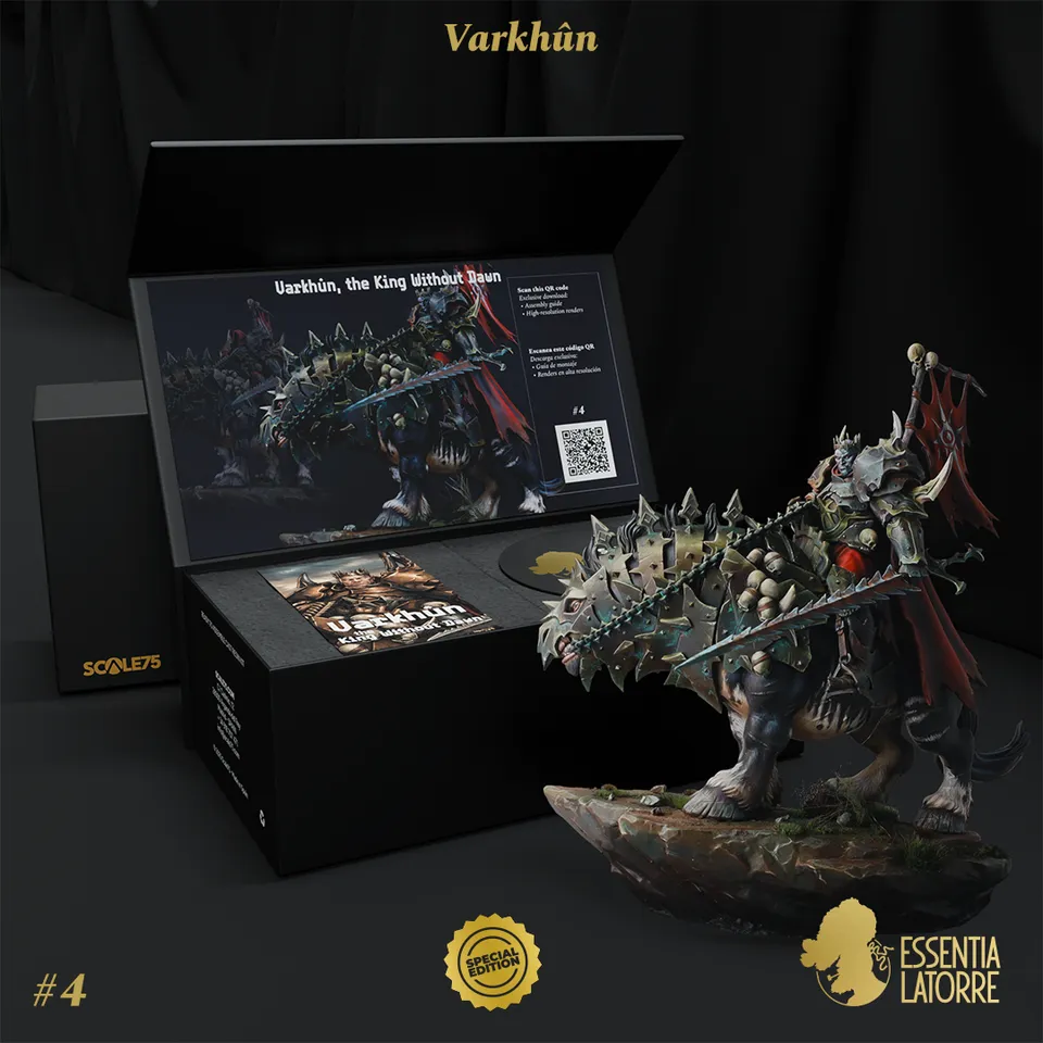 Scale75 Varkhûn King Without Dawn figurka 80 mm resin
