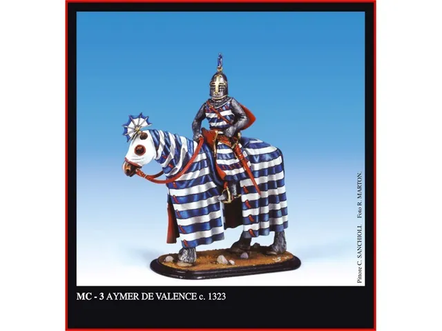 Friulmodel MC-3 Aymer de Valence figurka kovová