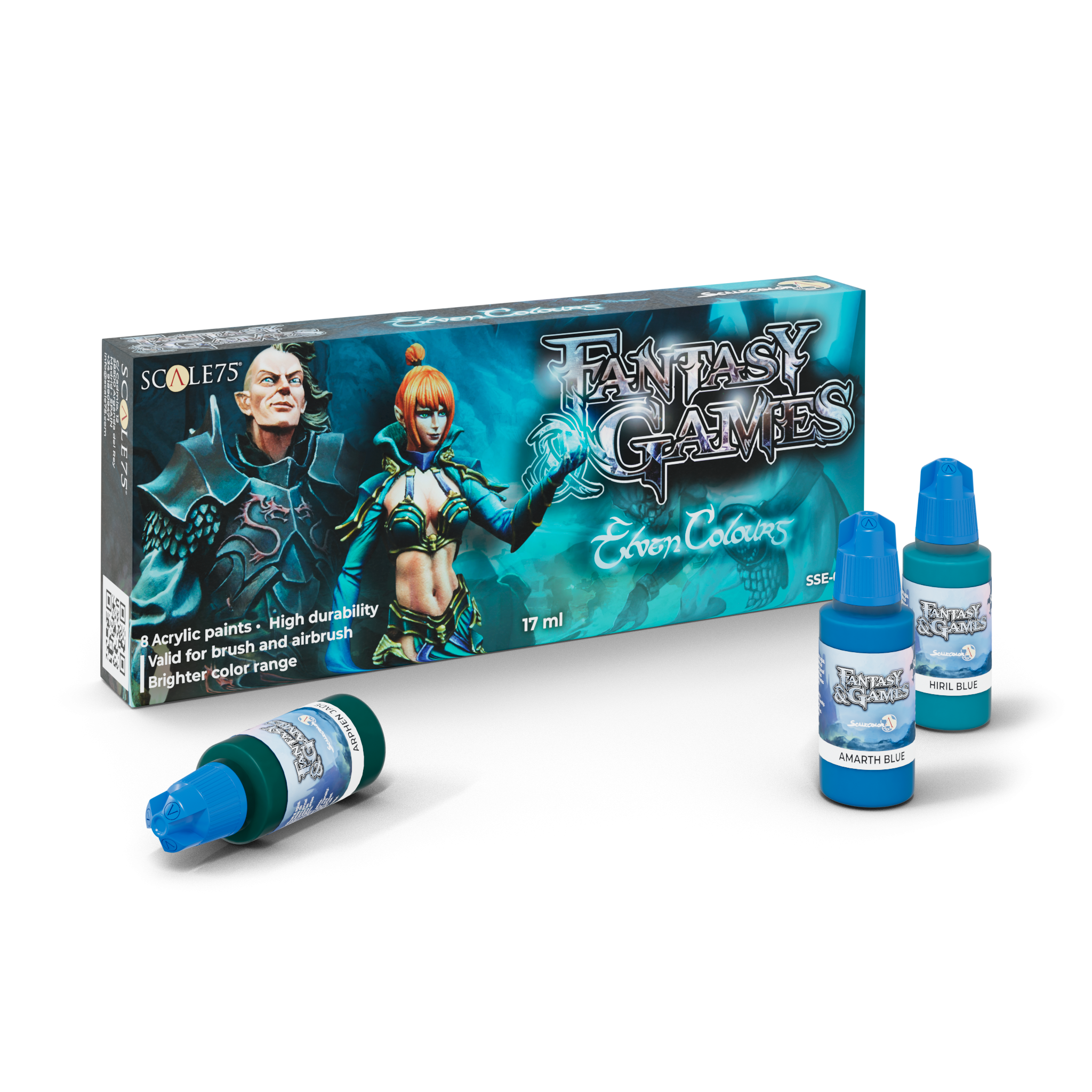 Scale75 Elven Colours Lisbeth sada barev s figurkou