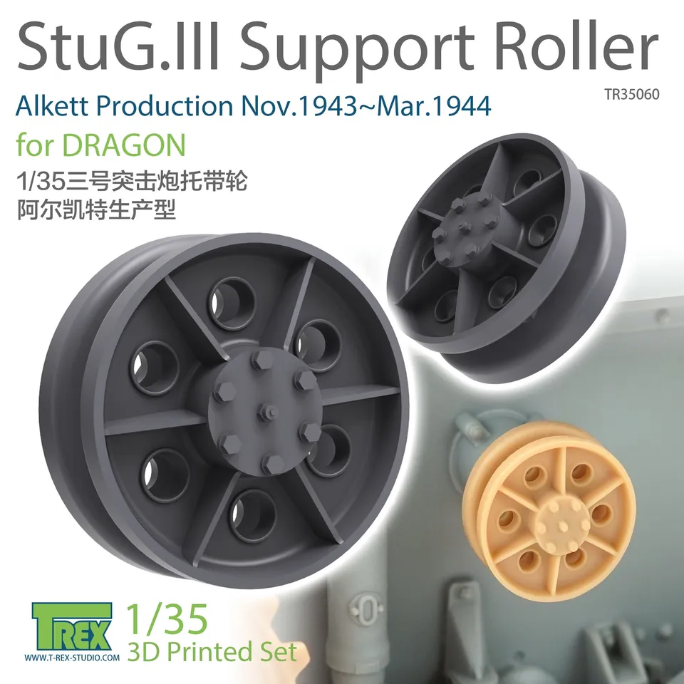 T-Rex Studio TR35060 kladky StuG III G 1/35 Alkett