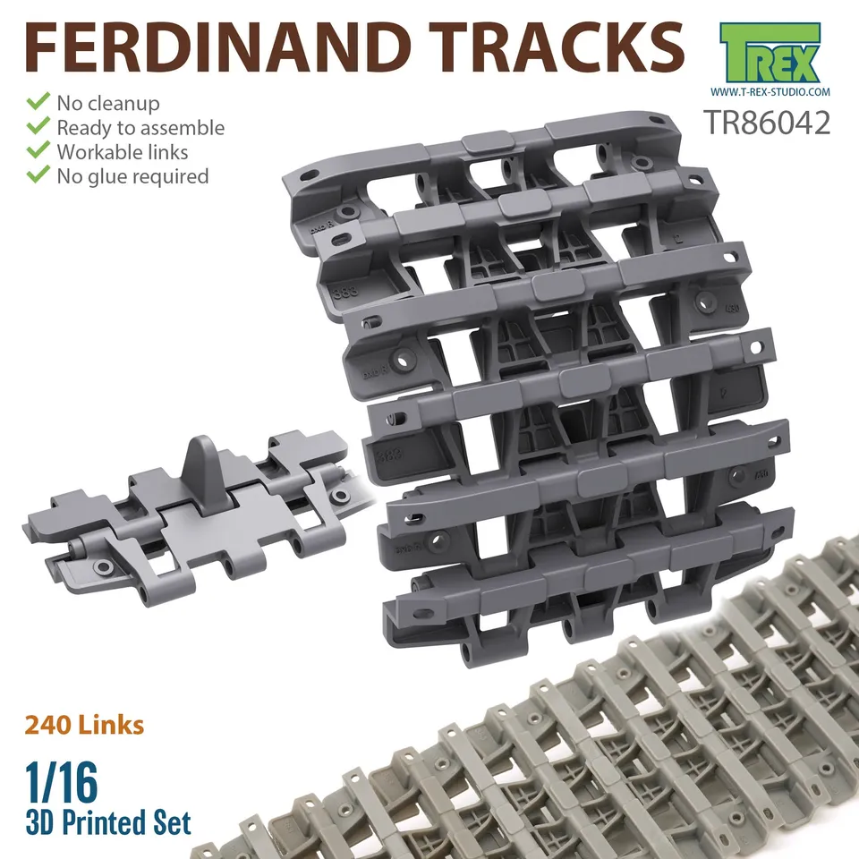T-Rex Studio TR86042 pásy Ferdinand 1/16