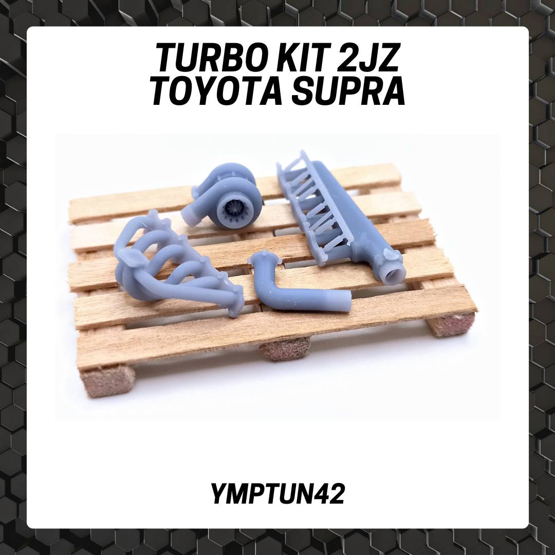 Yamamoto 2JZ Single Turbo Kit sada pro Tamiya 24123
