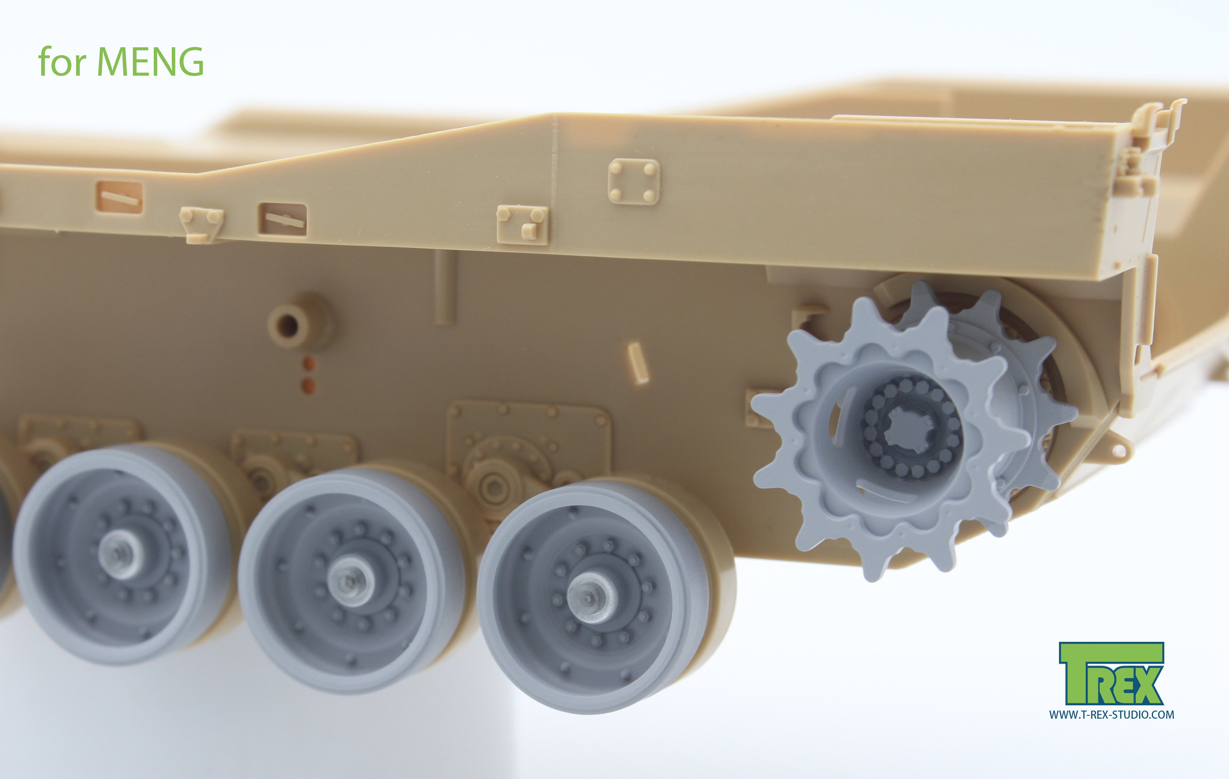 T-Rex Studio TR35003 hnací kola 1/35 M1 Abrams Meng aktivní