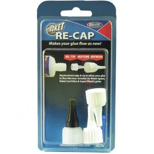 Deluxe Materials Roket Re-Cap koncovky 3 ks náhradní