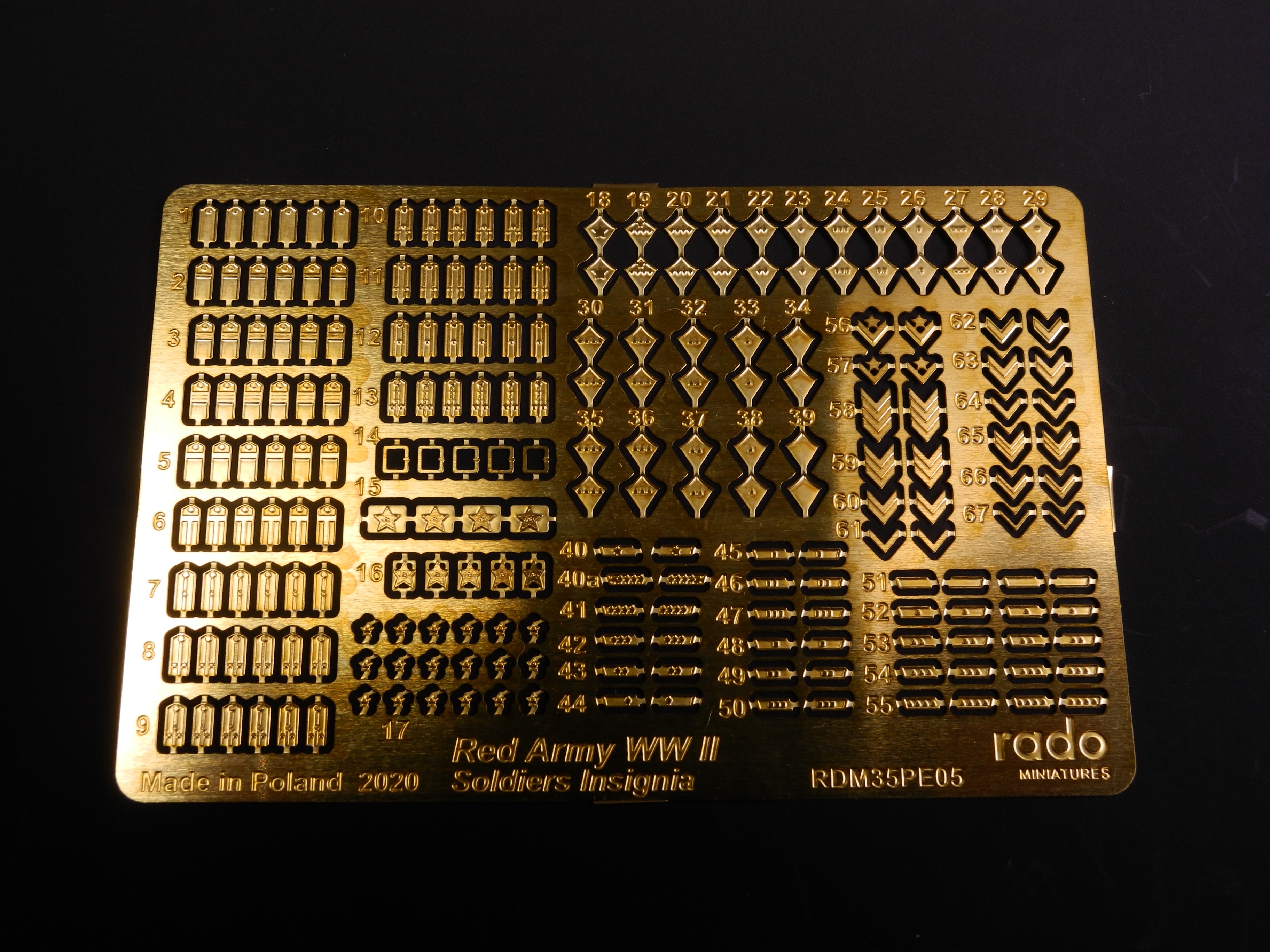 Rado Miniatures RDM35PE05 lepty 60×40 mm