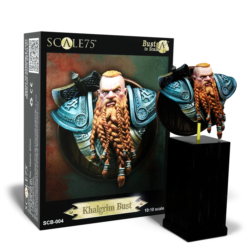 Scale75 Khalgrim busta 1/10 nenabarvená