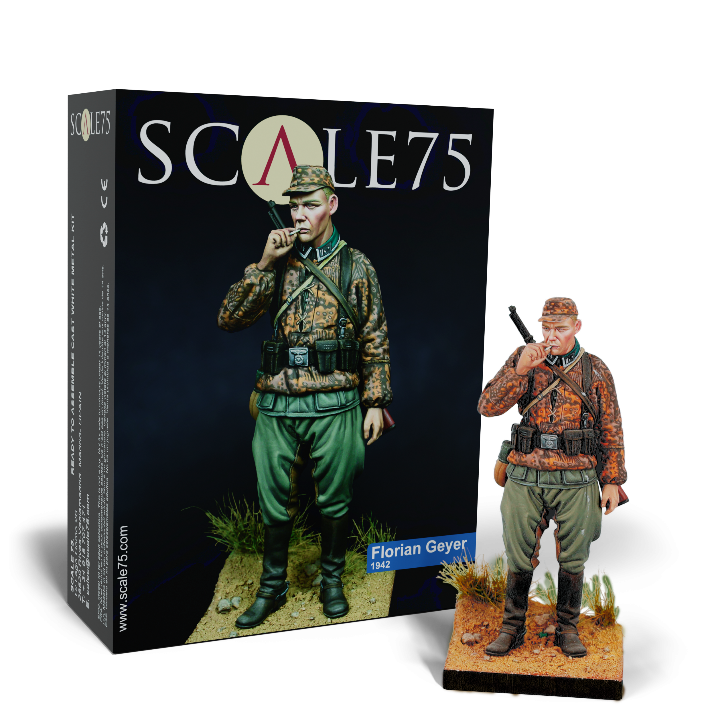 Scale75 Pack German Army WW2 sada figurek 3 ks