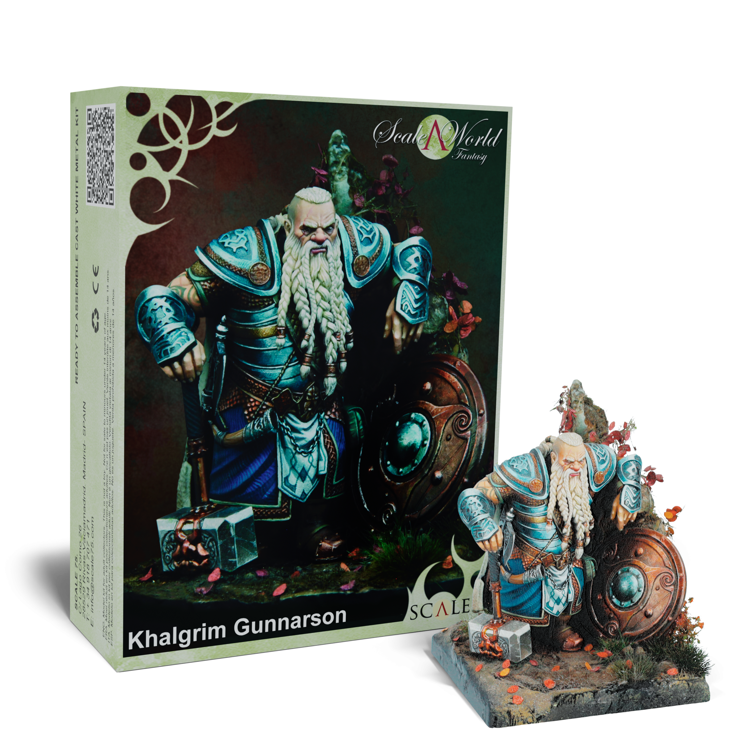 Scale75 Pack Fantasy Dwarves sada figurek 3 ks fantasy
