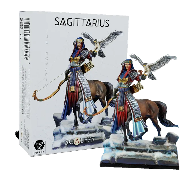 Scale75 Zodiac Sagitaurus resinová figurka nenabarvená