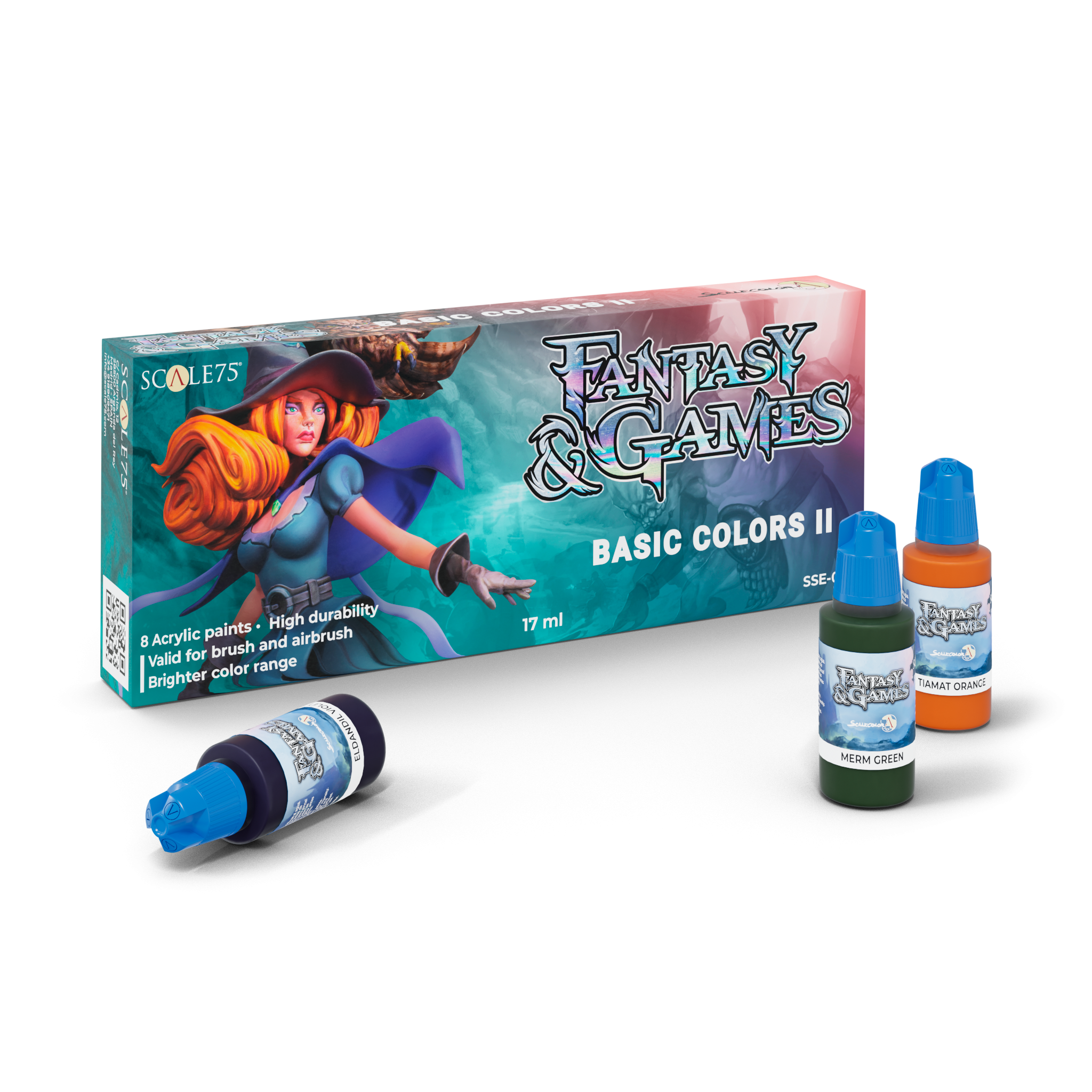 Scale75 Warfront Pack Basic Colors II + Witch Tales sada